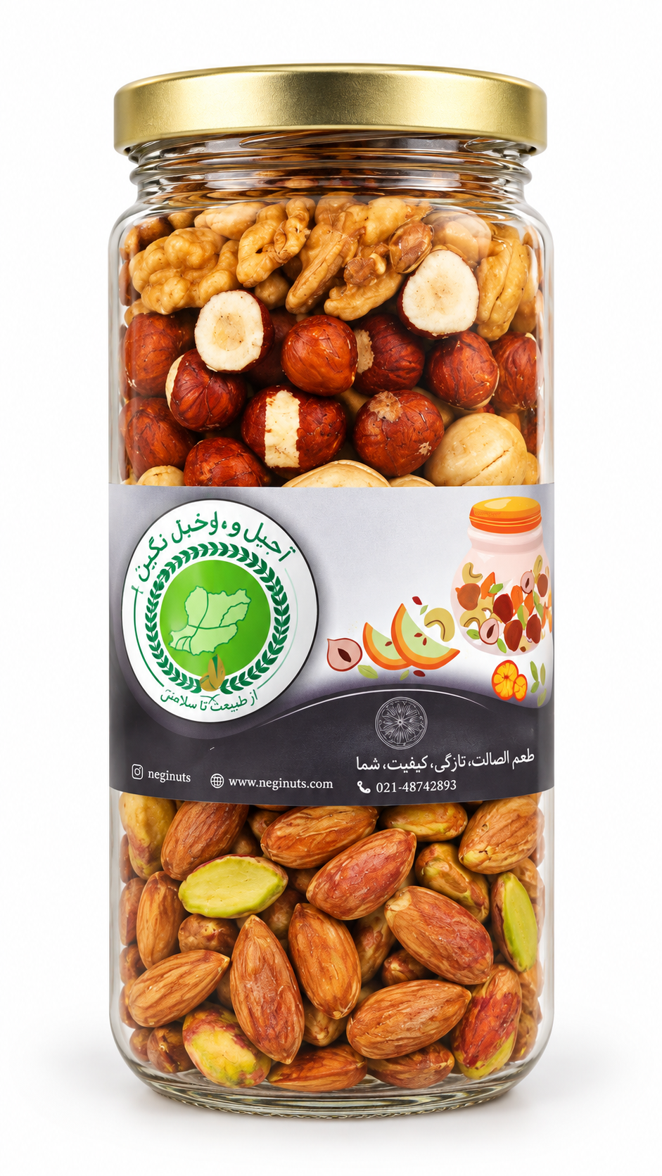 معجون عسلی مخلوط نگین