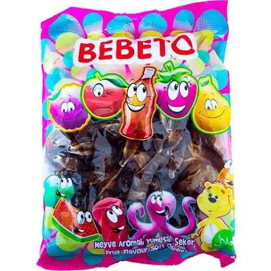 پاستیل نوشابه ای Bebeto